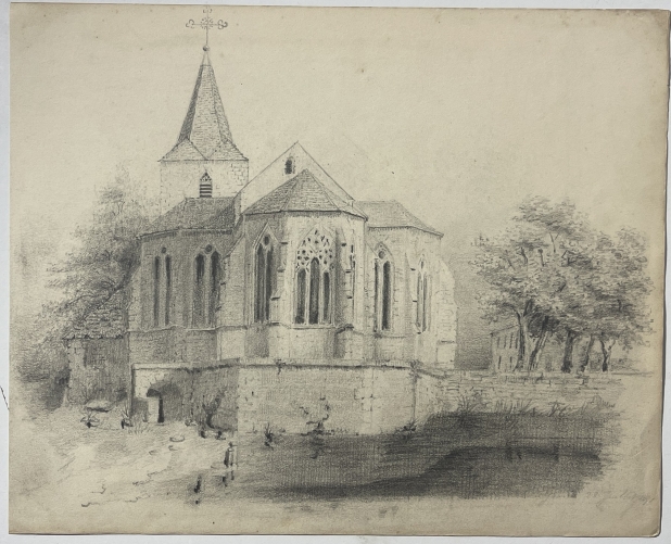 la_broque_alsace_eglise_sainte-libaire_dessin_graphite_c_1850_france_bas-rhin
