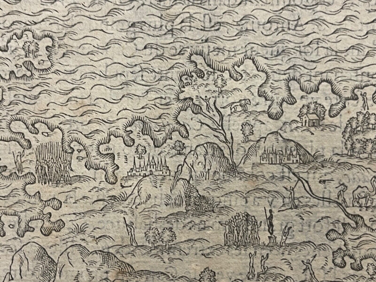 madagascar_1575_map_andre_thevet_woodcut_cosmographie_universelle_early_africa