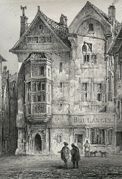 paris_rue_de_la_reynie_ancienne_rue_troussevache_lithographie_de_1839_france