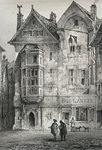 paris_rue_de_la_reynie_ancienne_rue_troussevache_lithographie_de_1839_france