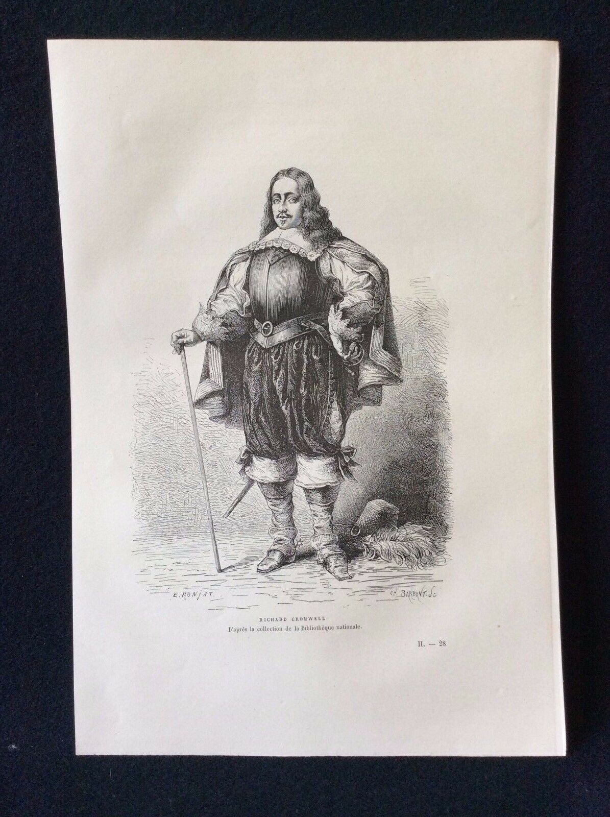 richard_cromwell_engraving_etching_19th_century_england_lord_protector