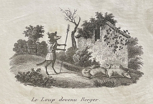 le_loup_devenu_berger_fable_la_fontaine_tirage_vers_1820_anonyme