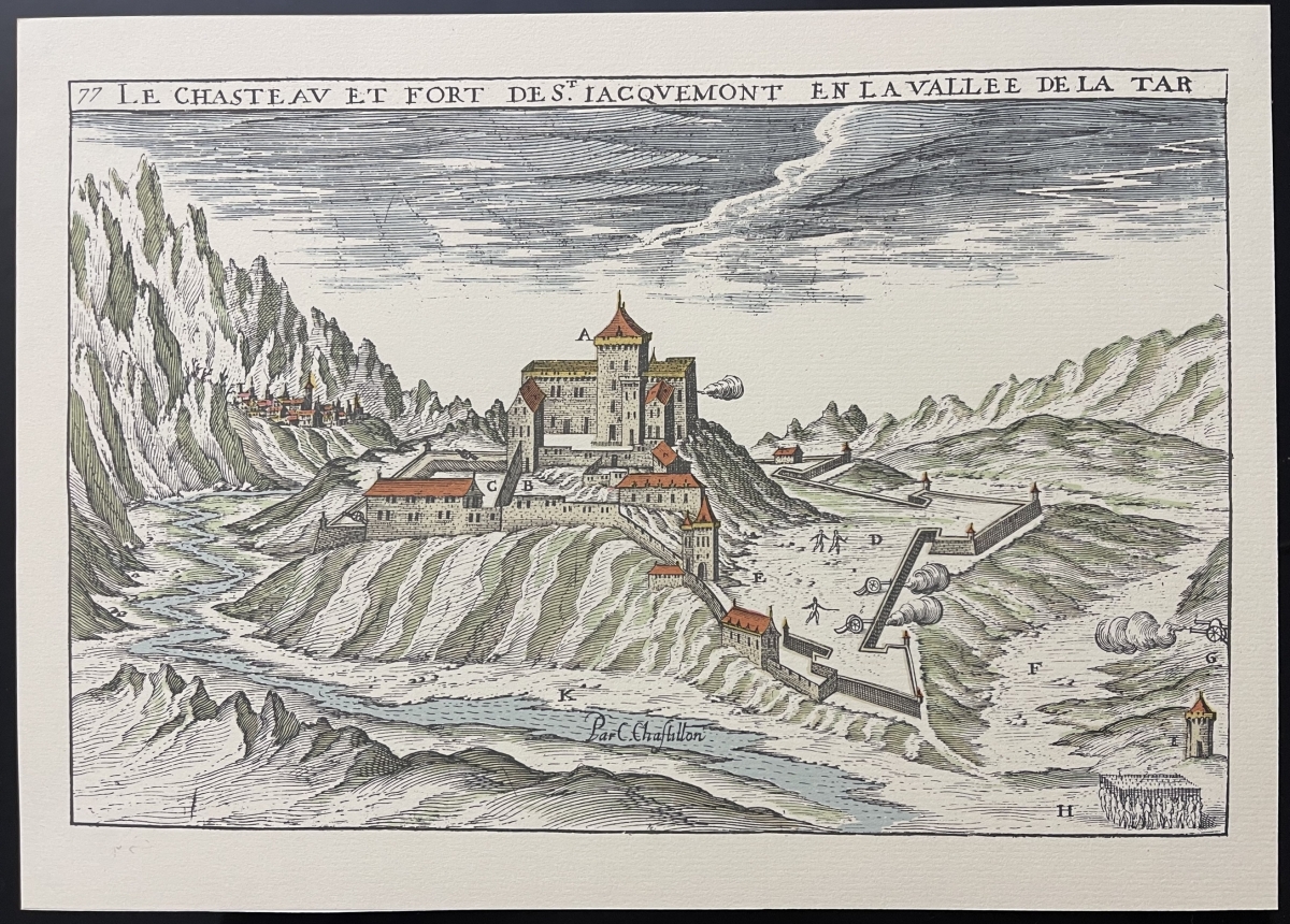 savoie_chateau_saint-jacques_savoie_gravure_xviie_tirage_vers_1970_france