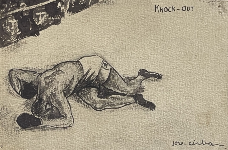 boxe_knock-out_par_joseph_abric_carbi_1935_caricature_france