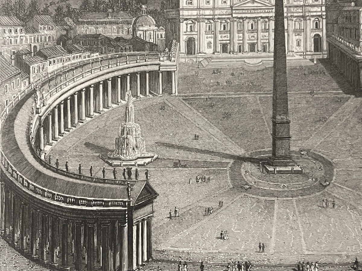rome_vue_de_leglise_saint-pierre_gravure_par_rouargue_1838_italie
