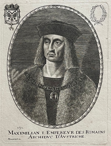 maximilien_d_autriche_empereur_romain_allemagne_par_montcornet_gravure_vers_1659