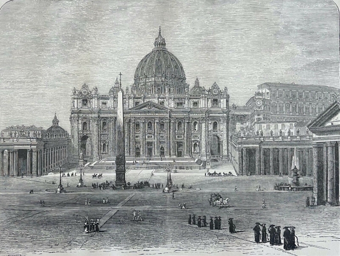 basilique_saint-pierre_de_rome_xylogravure_c_1883_france_vatican_italie