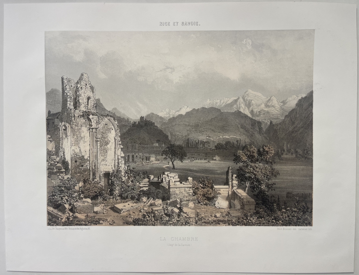 la_chambre_savoie_1864_lithographie_ancienne_felix_benoist_france_alpes
