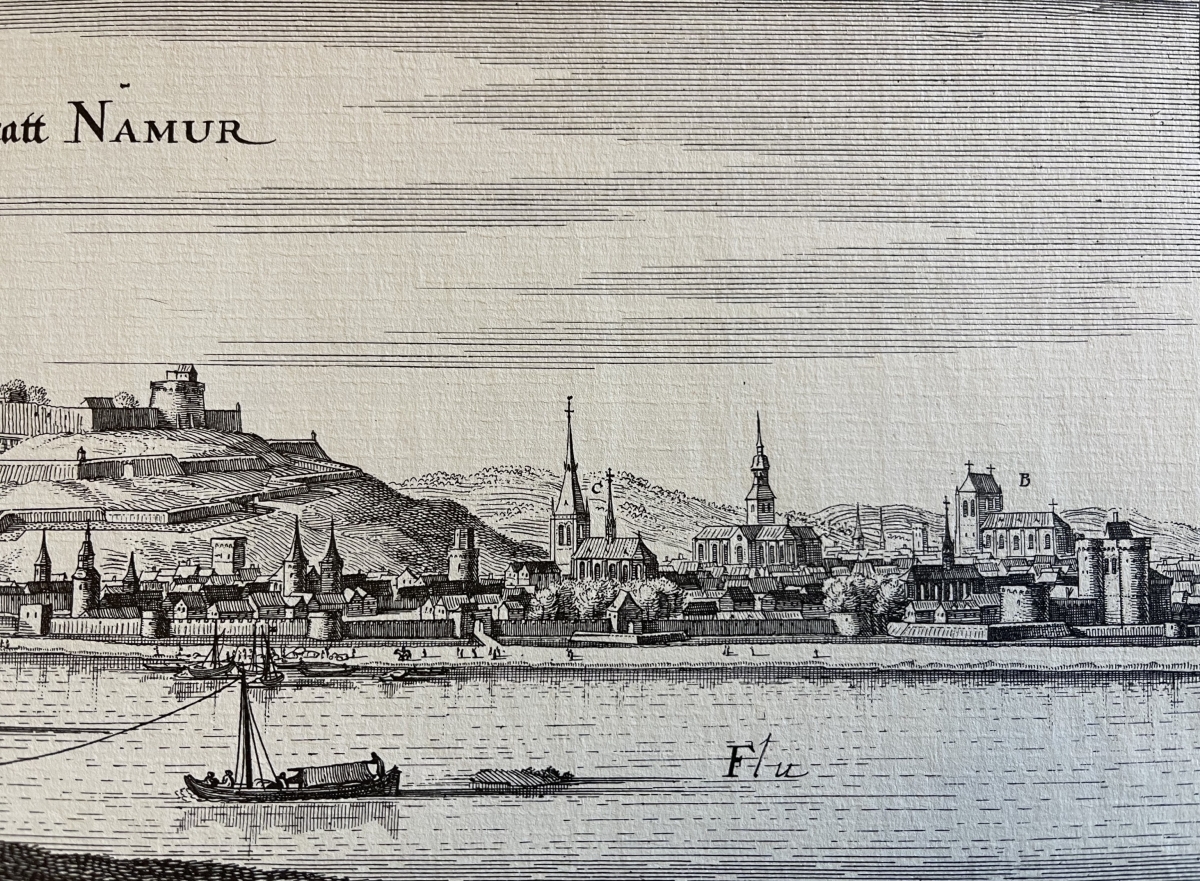 namen_namur_belgique_en_1650_matthaeus_merian_1593-1650_heliogravure_c_1960