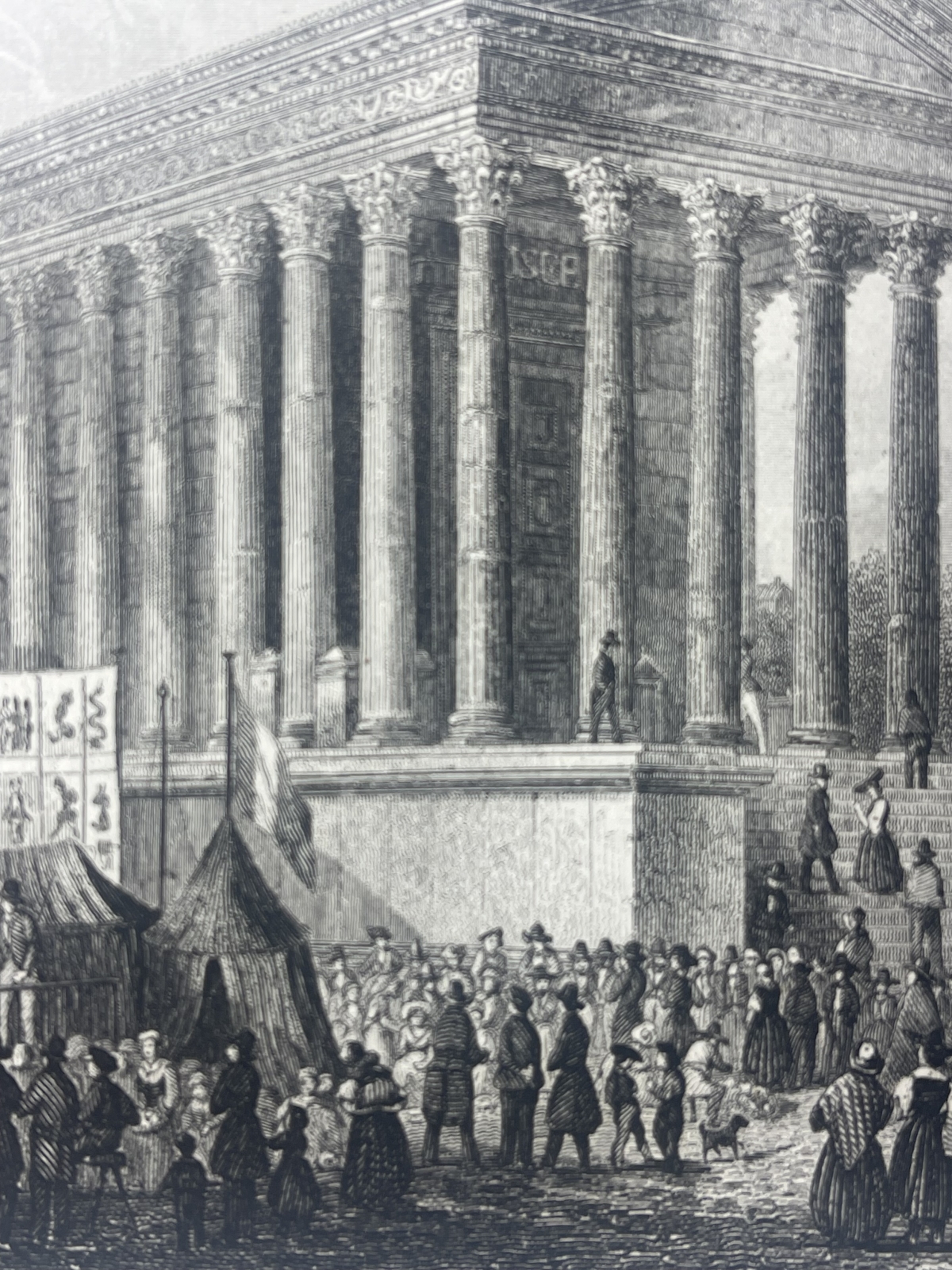 nimes_maison_carree_gard_provence_empire_romain_c_1835_france