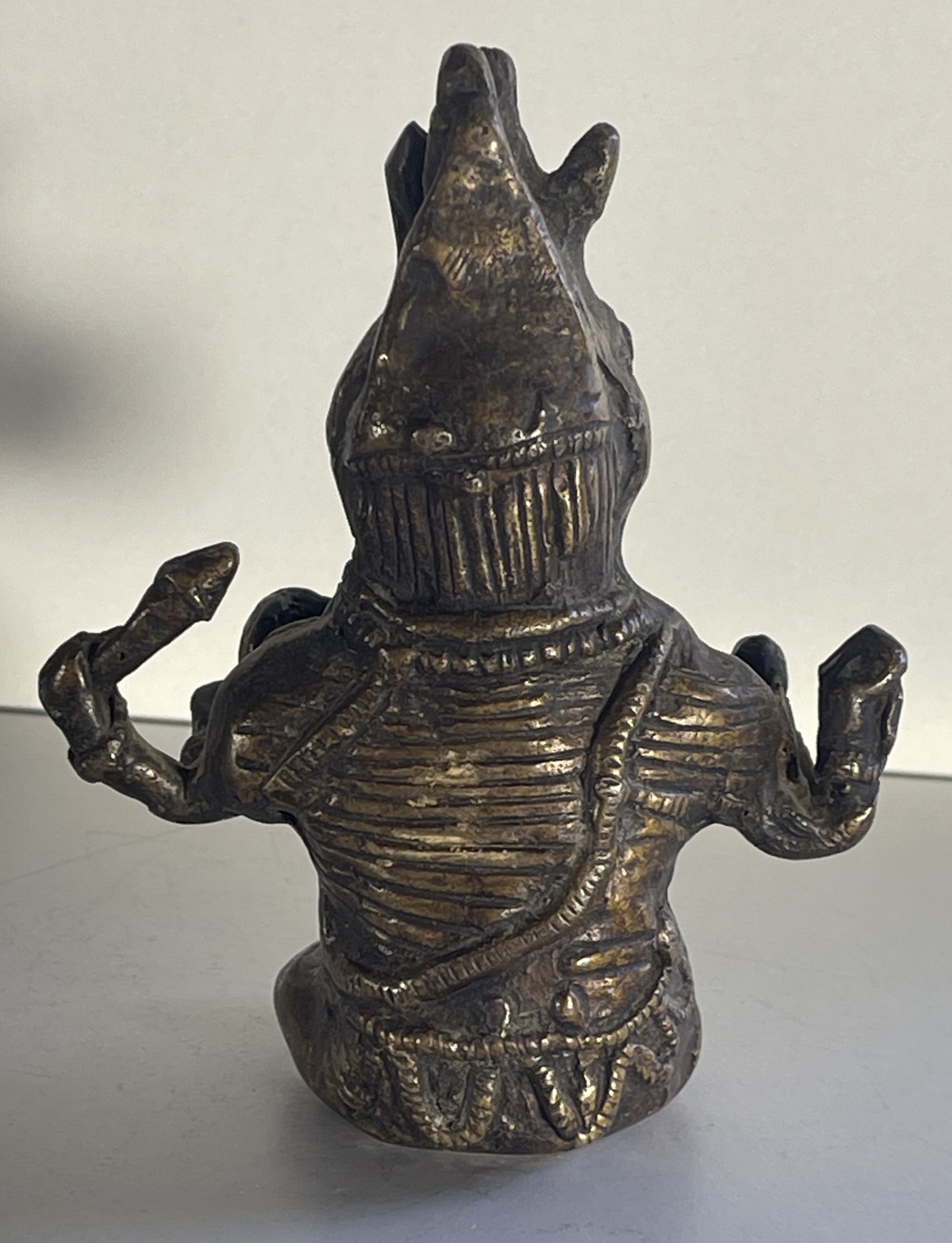 ganesh_inde_traces_rituelles_ancien_hindouisme_elephant_vers_1830_bronze_votif