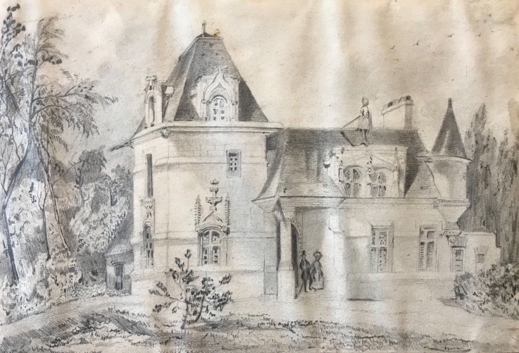 montpellier_chateau__anonyme_gard_signe_jenny_lemoine_1843