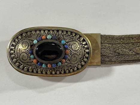 turkestan_afghanistan_kuchi_ceinture_ancienne_filigrane_pierres_naturelles_xixe