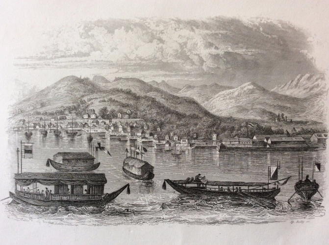 vue_de_nangasaki_nagasaki_japon_lithographie_1857_rouargue_xixe_japan_asie_asia