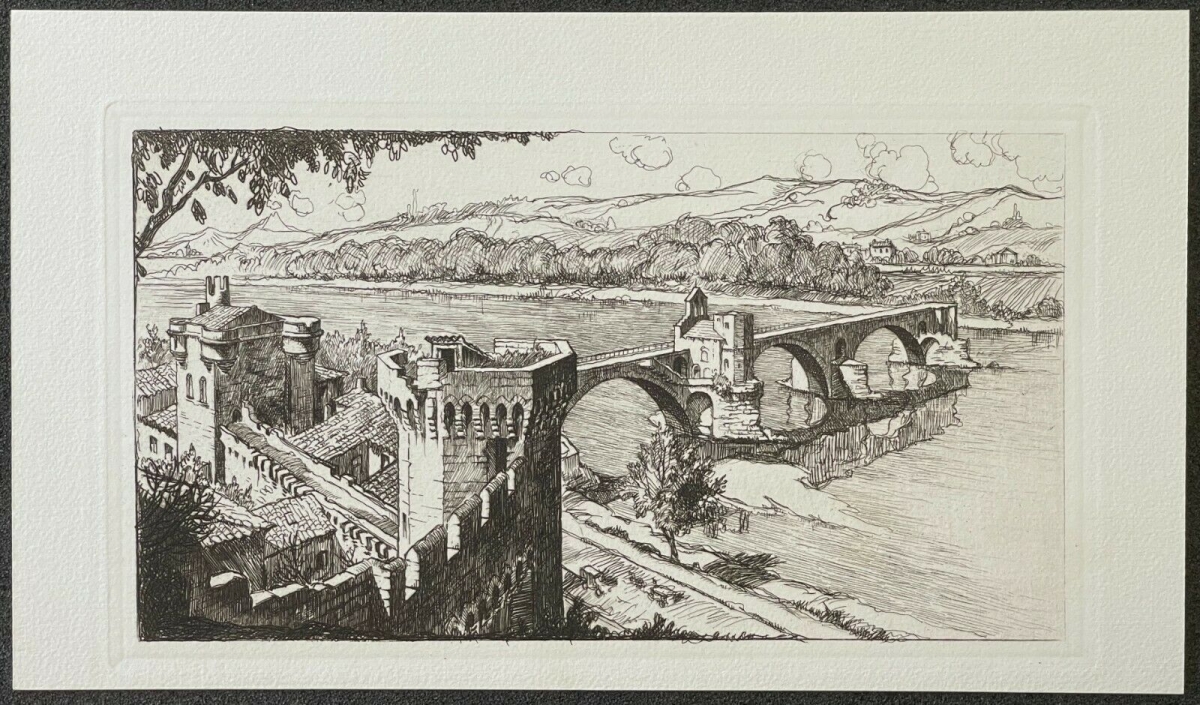avignon_vers_1930_pointe_seche_de_maurice_robert_rhone_france