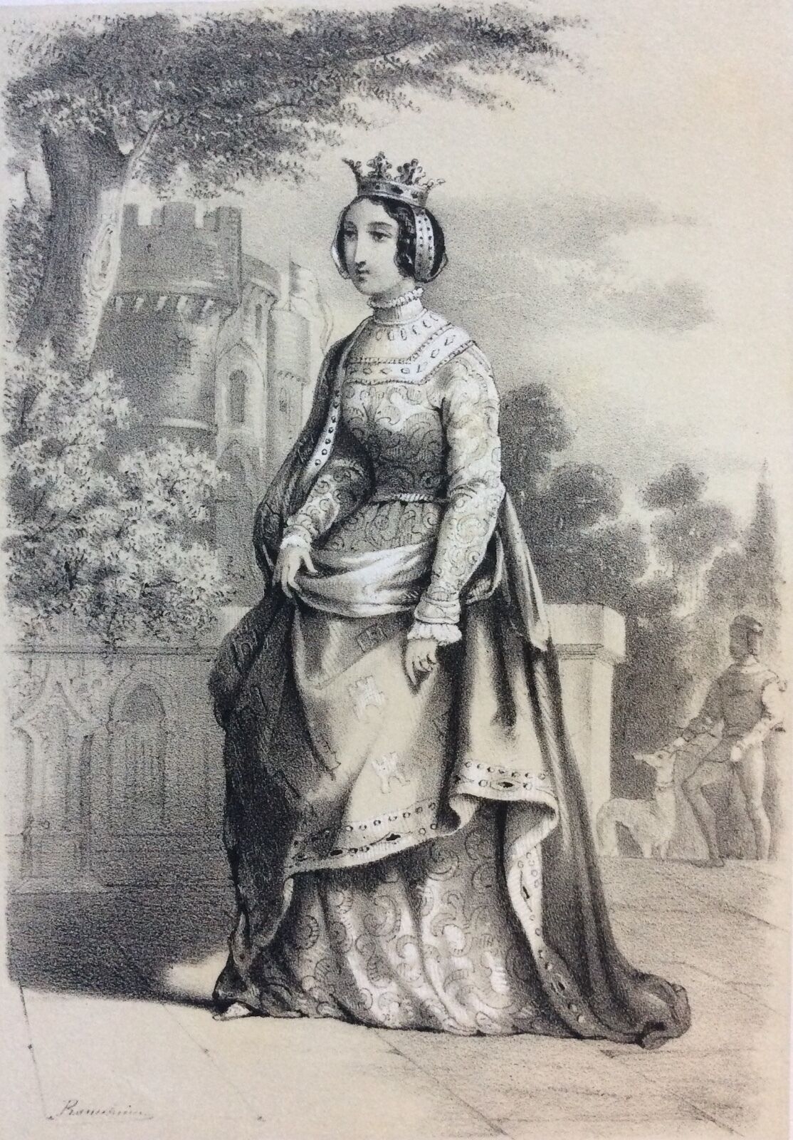 jeanne_ire_de_castille_1504-1555_circa_1860_espagne_espagna_juana_la_loca