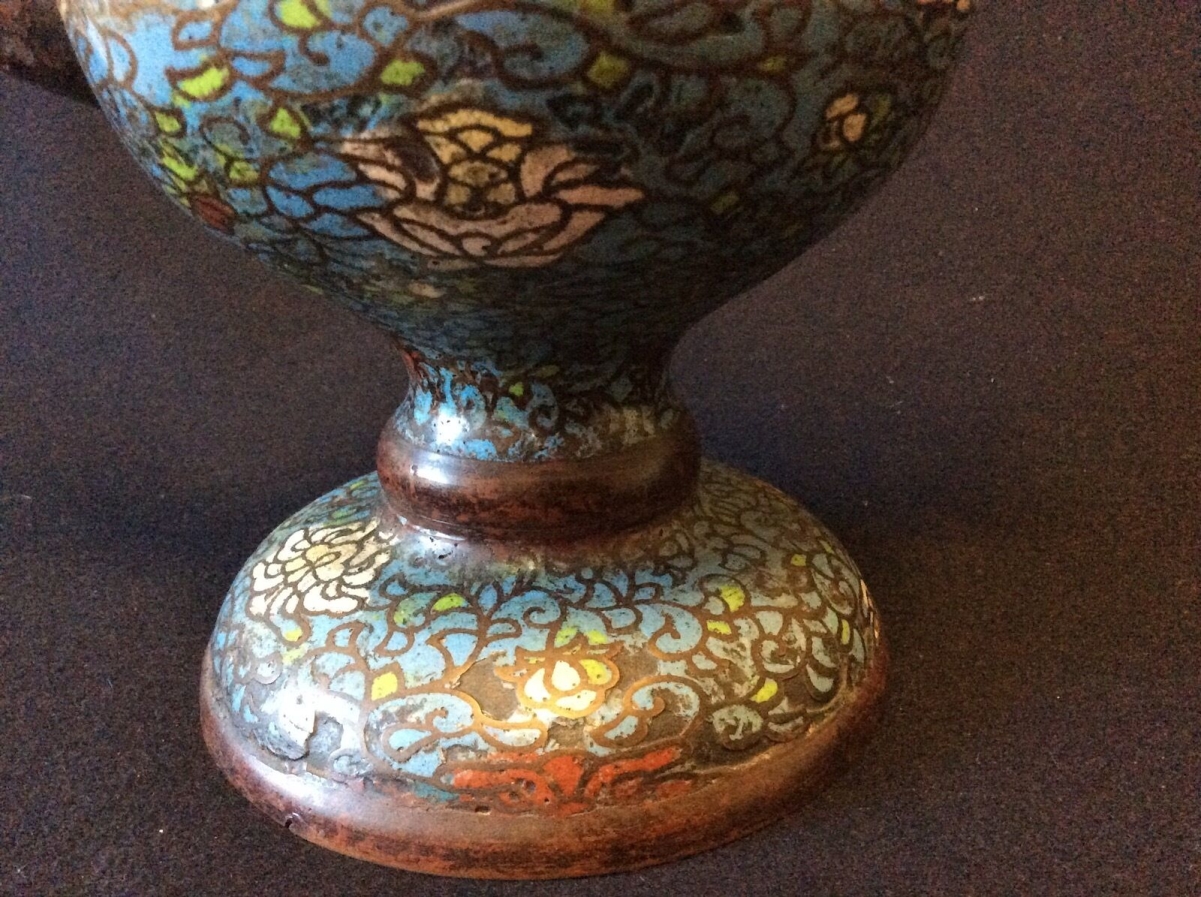 japon_verseuse_cloisonne_circa_1880_marquage_apocryphe_ming_xuande_japan