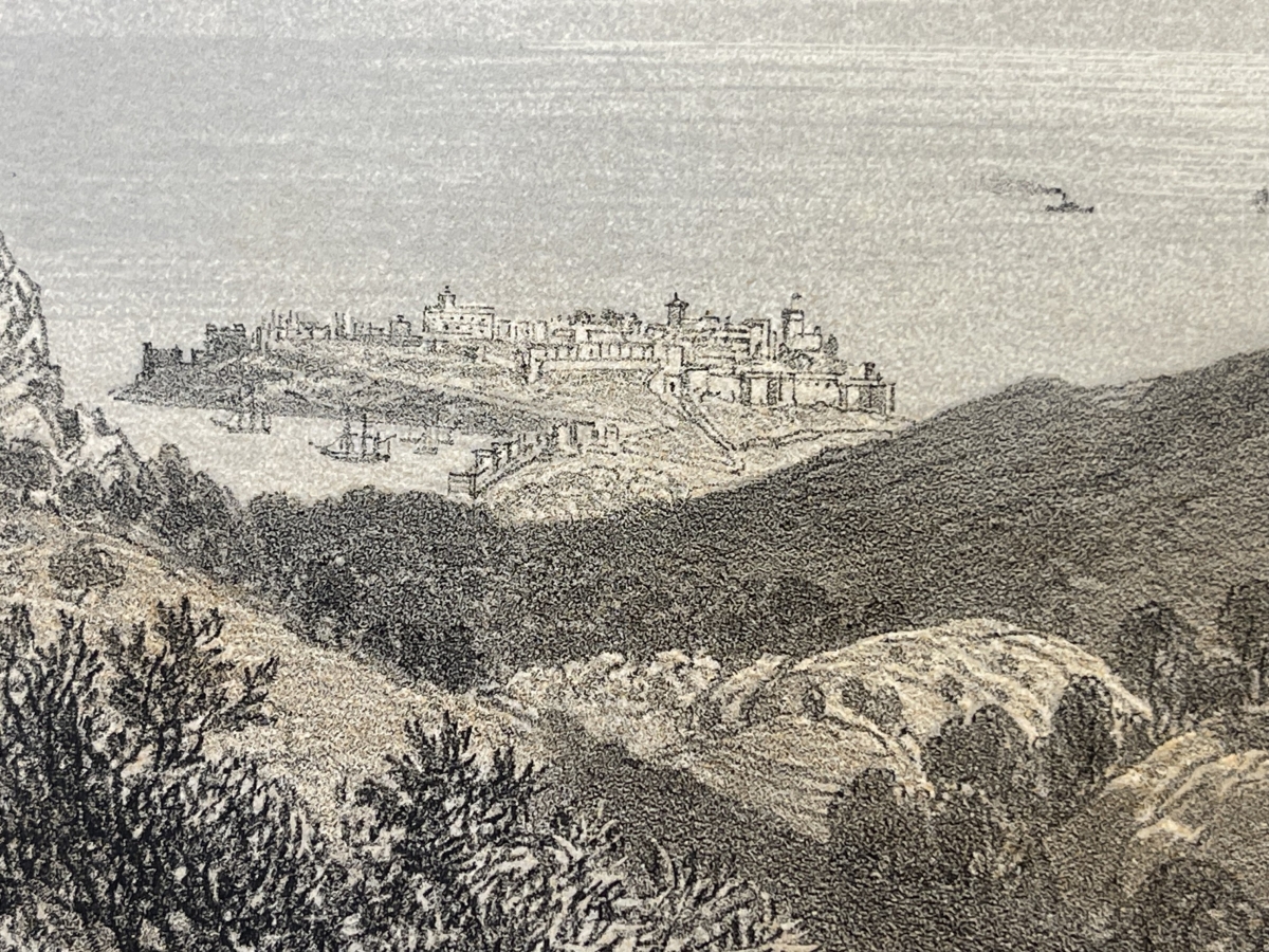 la_turbie_monaco_nice_french_riviera_landscape_antique_lithograph_1864