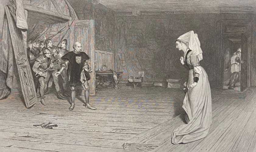 talbot_et_la_comtesse_dauvergne_1822_henry_vi_shakespeare_apres_orchardson