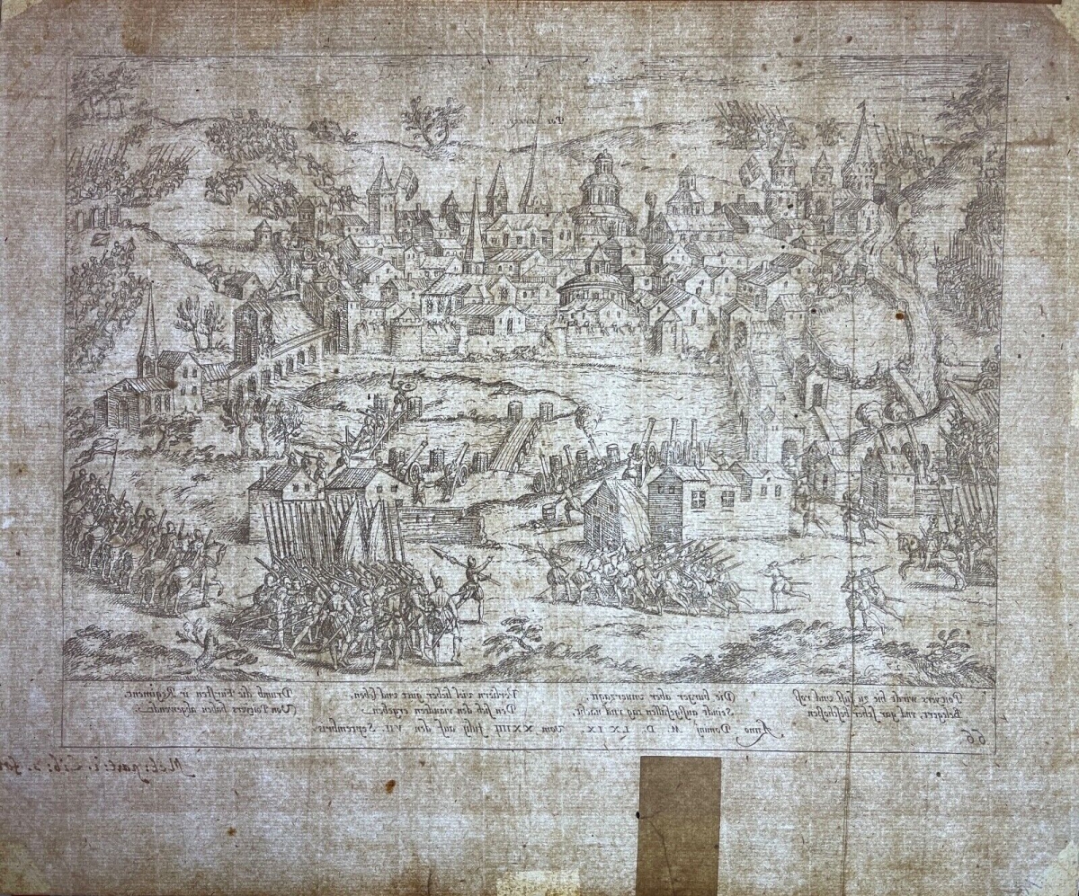 siege_poitiers_1569_guerre_protestant_catholique_frans_hogenberg_vers_1580_xvie