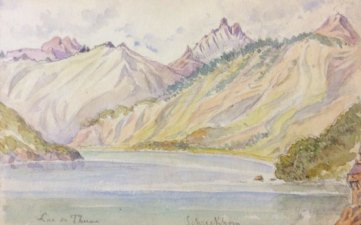 aquarelle_recto_verso_1874_interlaken_lac_de_thoune_suisse_swiss_switzerland