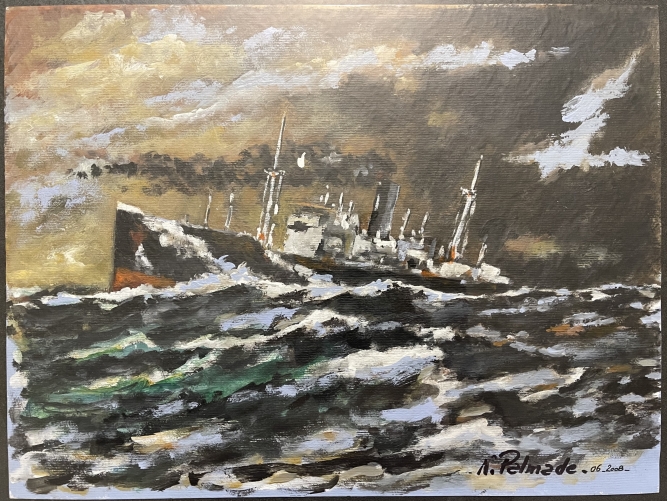 marine_steamer_en_mer_bateaux_a_vapeur_fin_xixe_acrylique_sur_papier_2008