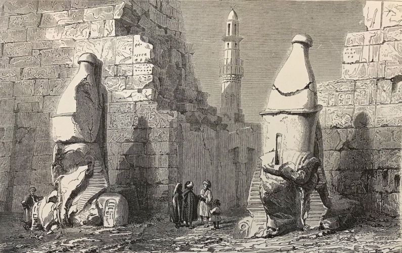 egypte_temple_de_louxor_ou_louqsor_gravure_sur_acier_de_1875