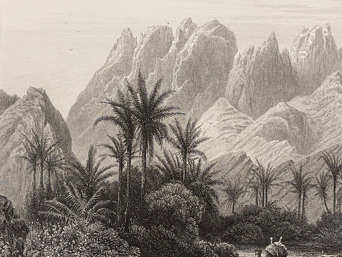 egypte_wadi_feiran_mont_serbal_sinai_grave_par_bradshaw_1884_afrique