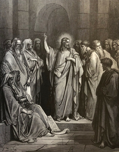 jesus_dans_la_synagogue_dapres_gustave_dore_estampe_de_1874_israel_jesus-christ