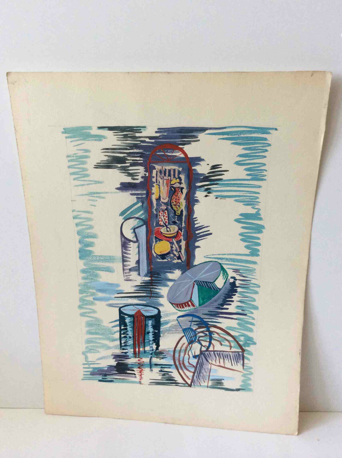 entre_art_brut_et_art_singulier,_gouache_attribue_a_dekee_