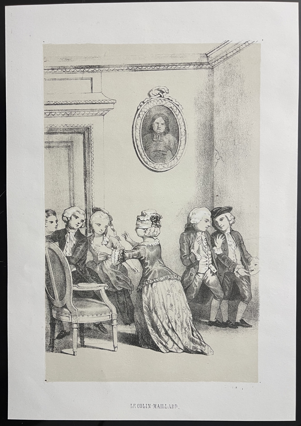 colin_maillard_sous_louis_xv_jeu_lithographie_charles_fernique_de_1853_france