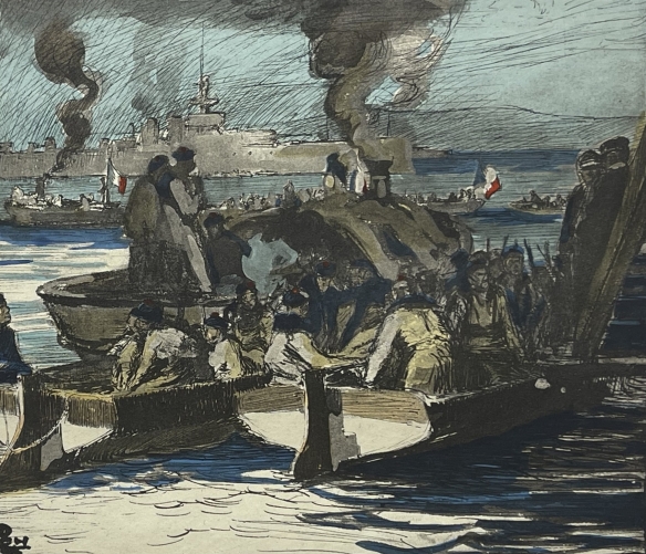 grece_athenes_1916_debarquement_de_marins_baie_keratsini_et_dans_le_piree_1920