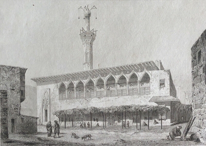 alexandrie_egypte_grande_mosquee_et_bazar_gravure_xixe