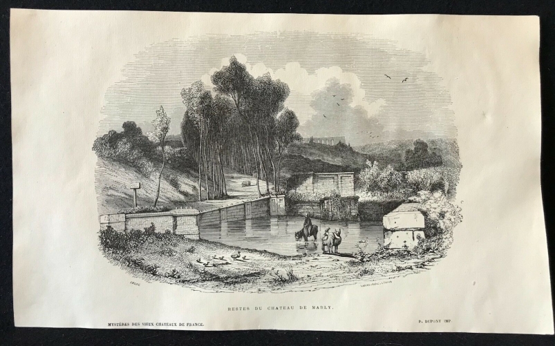 restes_du_chateau_de_marly_gravure_sur_acier_c_1860_marly-le-roi_yveline