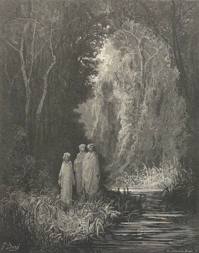 purgatoire_ancienne_foret_paradis_perdu_divine_comedie_dante_gustave_dore_1868