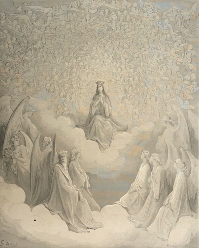 vierge_en_majeste_paradis_perdu_divine_comedie_dante_par_gustave_dore_1868