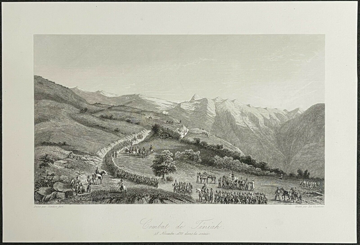 combat_de_teniah_1830_france_conquete_de_lalgerie_general_clausel_c_1840