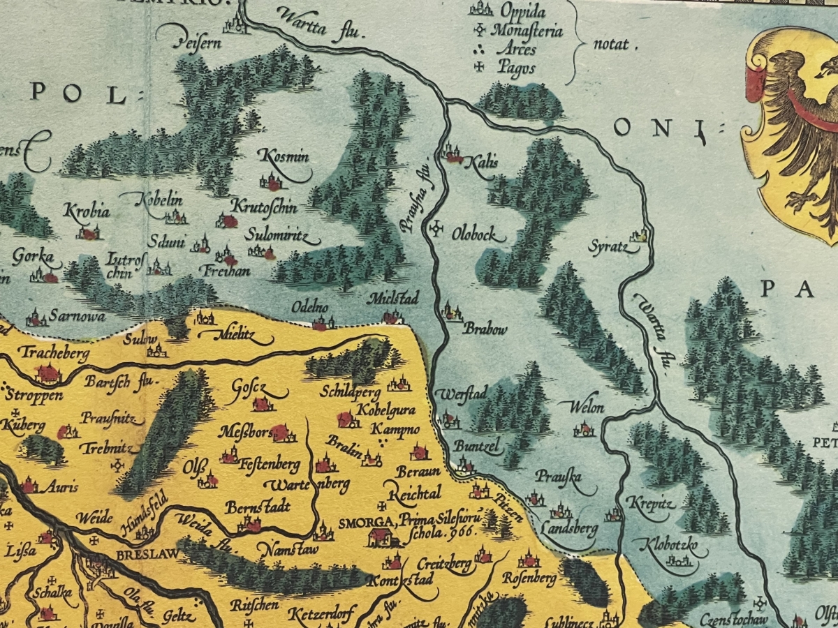 allemagne_silesie_carte_martino_helwigio_de_1595_tirage_de_1969_silesiae