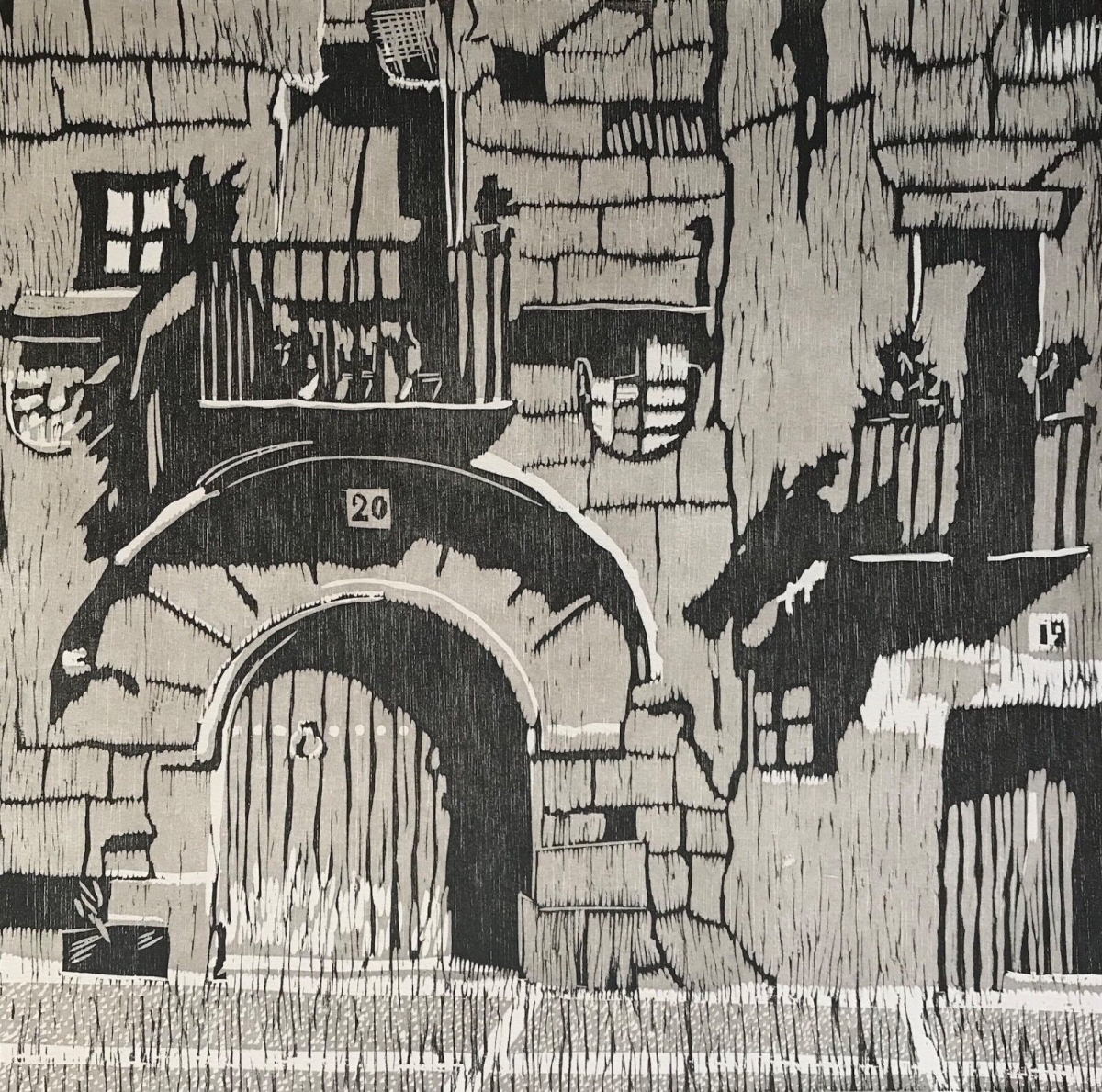 maria_angeles_merin_1940_estampe_maison_typique_1981