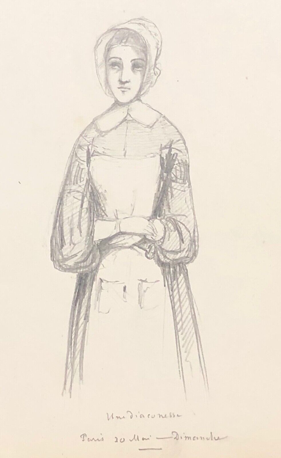 diaconesse_de_l_eglise_protestante_vers_1840_dessin_anonyme_protestant