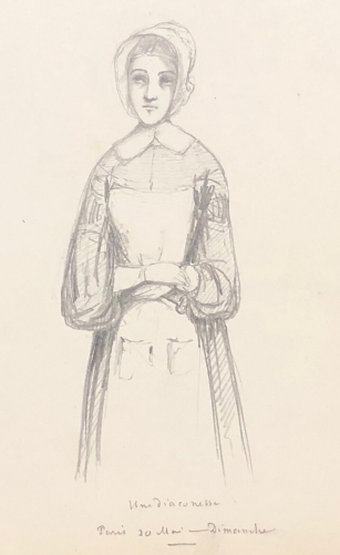 diaconesse_de_l_eglise_protestante_vers_1840_dessin_anonyme_protestant