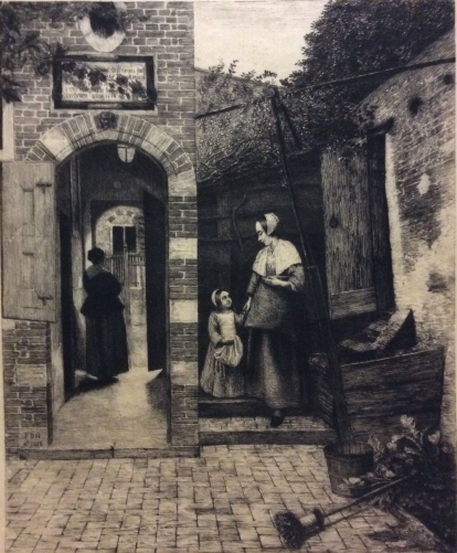 pieter_de_hooch_xixem_cour_de_maison_hollandaise_sculpteur_paul_rajon