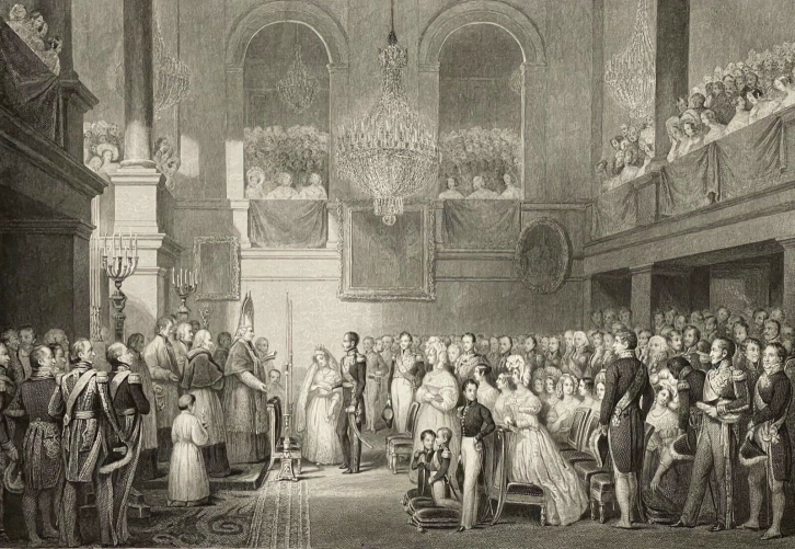 belgique_mariage_roi_des_belges_leopold_ier_avec_la_princesse_dorleans_1832