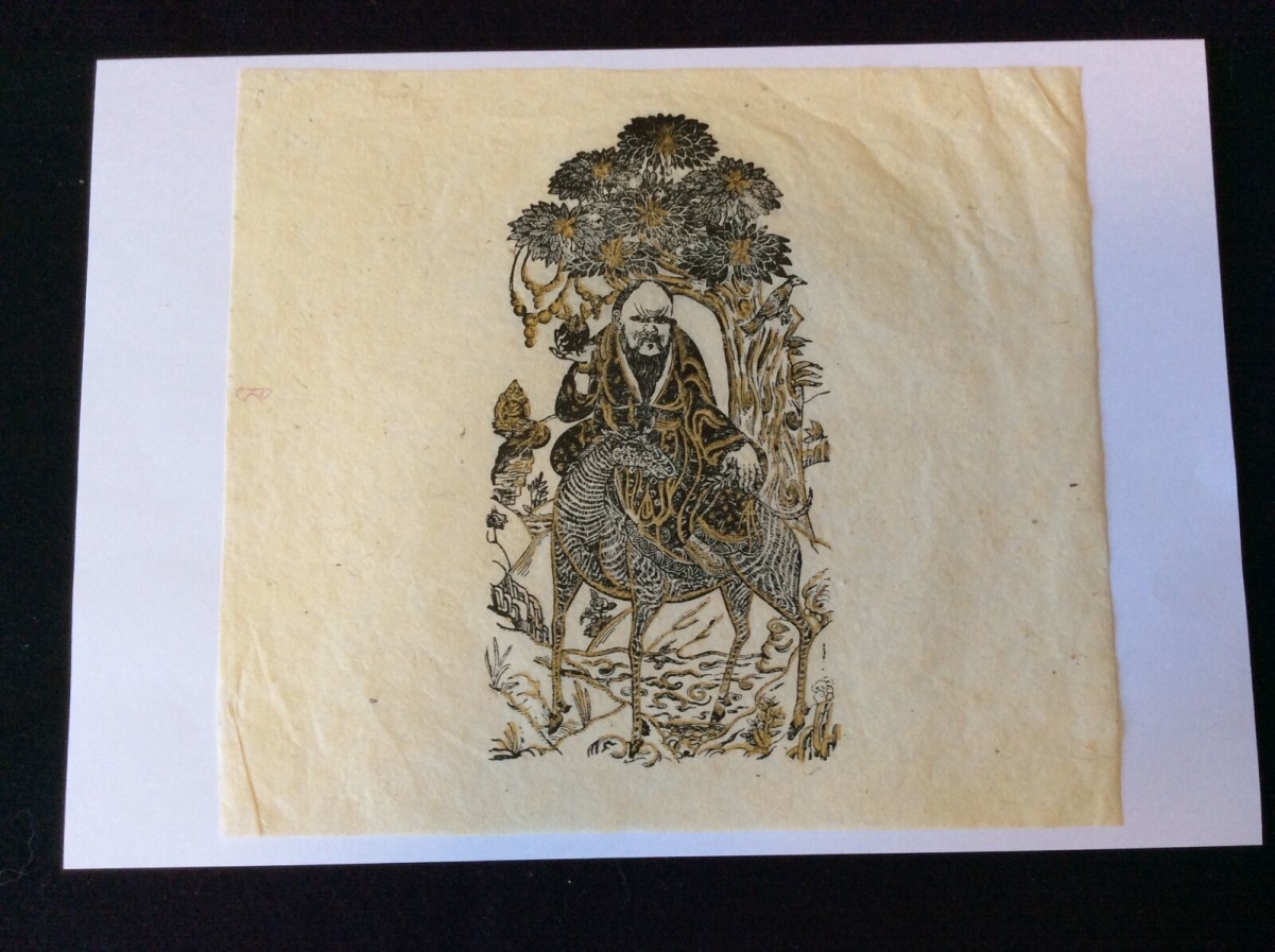 bouddhisme_hindouisme_estampage_rehausse_papier_de_riz_xx_e_buddhism_hinduism