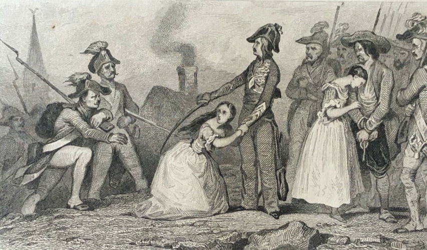 revolution_francaise_marceau_sauve_une_vendeenne_vers_1850_guerre_vendee_chouan