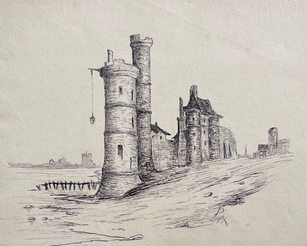 paris_la_tour_de_nesle_1200-1663_dessin_a_la_plume_xixe_anonyme