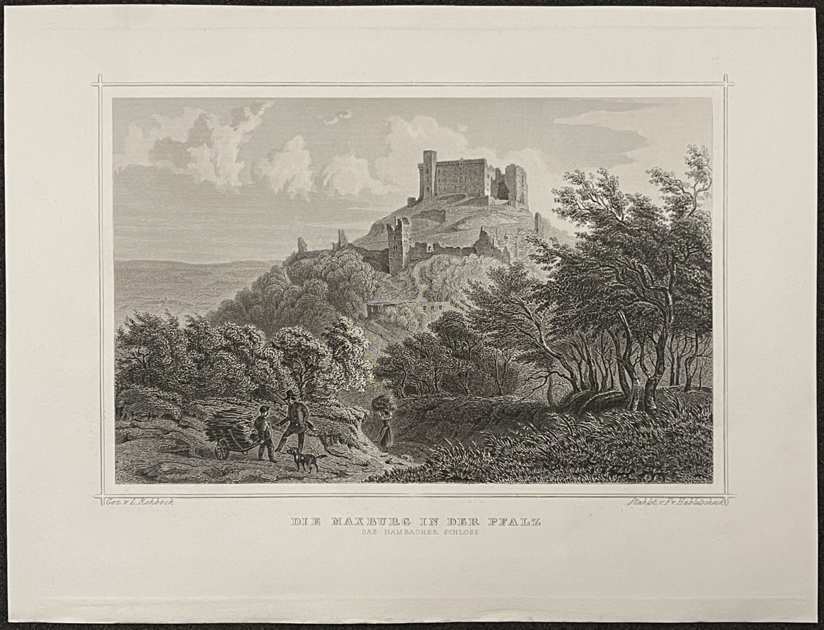 chateau_de_hambach_en_rhenanie-palatinat_rhin_allemagne_gravure_vers_1862