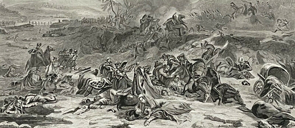 combat_krasnoe_russie_duc_elchingen_napoleon_bonaparte_empire_france_vers_1840