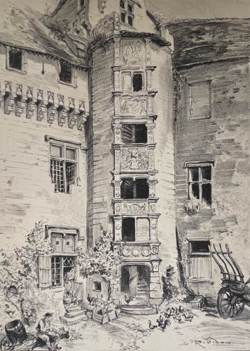 montsoreau_chateau_renaissance_maine-et-loire_gravure_de_1891_france