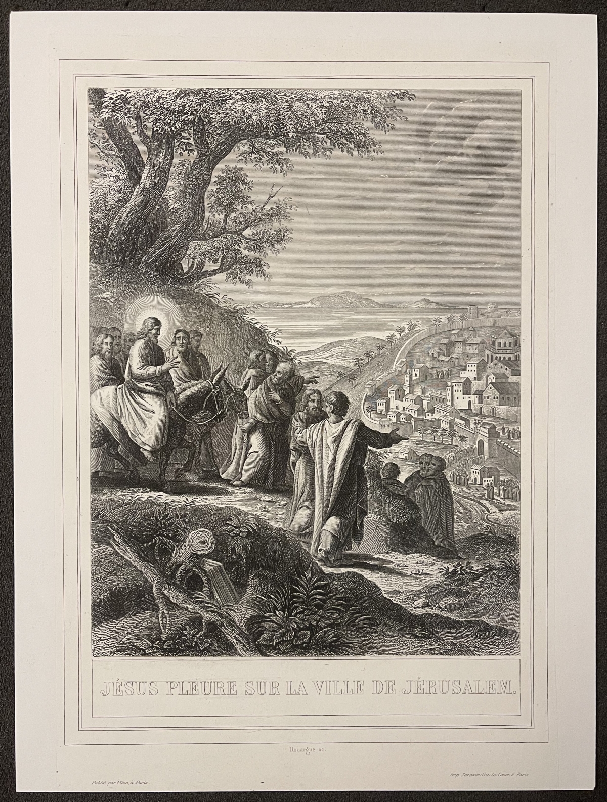 jesus_christ_pleure_sur_la_ville_de_jerusalem_lithographie_de_rouargue_1858
